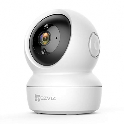 EZVIZ Cmara de Vigilancia WiFi Interior 1080P Cmara IP Domo 360 PTZ, Visin Nocturna, Deteccin de Movimiento, Audio Bidireccional, Compatible con Alexa y Google, Andriod/iOS, C6N