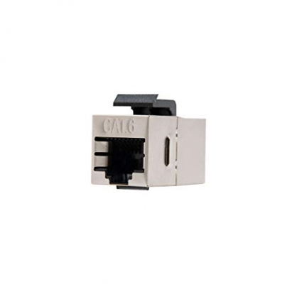 NanoCable 10.21.0503 - Empalme para cable de red Ethernet RJ45 para panel de parcheo o roseta, hembra-hembra, Cat.6, STP