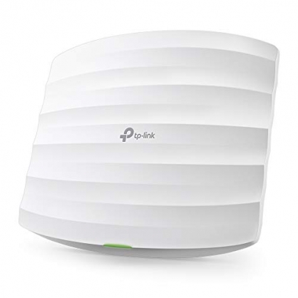 TP-Link EAP110 - Punto de Acceso Inalmbrico N300Mbps, WiFi Empresarial, Integracin SND,Montable en Techo, Soporta PoE pasivo, Acceso a la Nube, Puerto Fast Ethernet