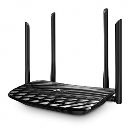 TP-Link Archer C6 - AC1200 Router inalmbrico Gigabit, WiFi MU-MIMO de Banda Dual, Modo Multi, 4 Antenas, 4 Puertos LAN de 1000/100/10 Mbps, 1 Puerto WAN de 1000/100/10 Mbps