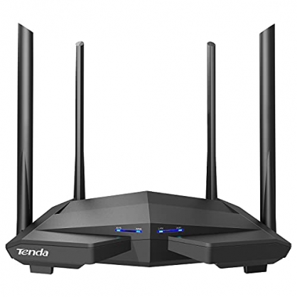 Tenda AC10U - Router Inalmbrico (AC1200, Gigabit de Doble Banda, 5 GHz, 2.4 GHz, USB)