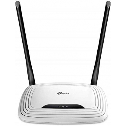 TP-Link TL-WR841N - WiFi router inalmbrico, 300 Mbps de velocidad WiFi, antenas de 5 dBi, modo multi, fcil de usar, 4 puertos LAN de 10/100 Mbps, 1 puerto WAN de 10/100 Mbps