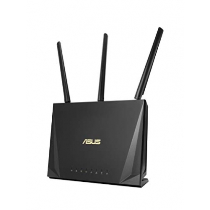 ASUS RT-AC85P Router para trabajar desde casa (WiFi 5 AC2400 MU-MIMO, 4x Gigabit LAN, App, USB 3.1, IPv6, VPN, PPTP, QoS, OpenVPN)