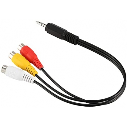 CABLEPELADO 1 m Extension Cable with Microphone, 3.5 mm Jack Plug