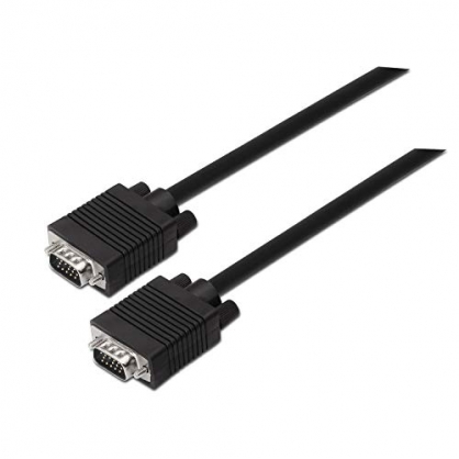 AISENS A113-0068 - Cable SVGA (HDB15/Macho-HDB15/Macho, 1.8 m) Color Negro