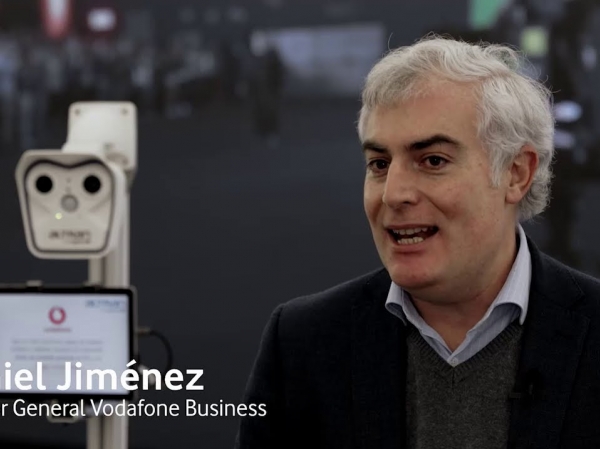Vodafone conecta a su red 5G un robot anti-Covid Vodafone conecta a su red 5G un robot anti-Covid